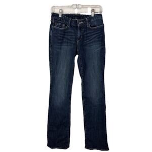 Eddie Bauer Jeans Women's Size 2 Dark Wash Slightly Bootcut Denim